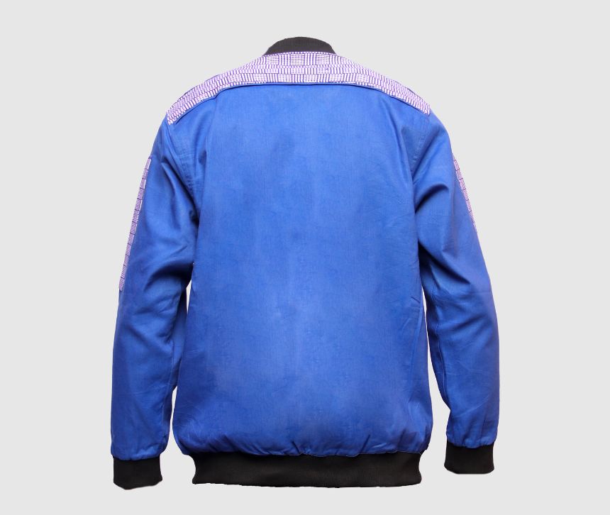DD Blouson de style bomber CARAPACE FORTUNE BLUE - Une face