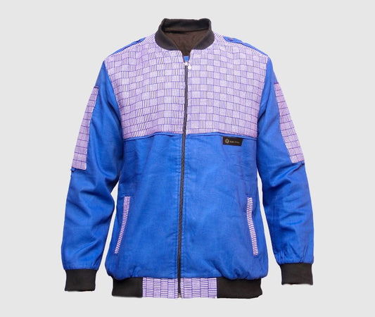 DD Blouson de style bomber CARAPACE FORTUNE BLUE - Une face