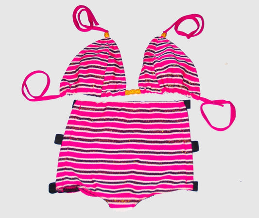 Maillot de bain FLEXY 2 pièces - TT Rose Fuchsia