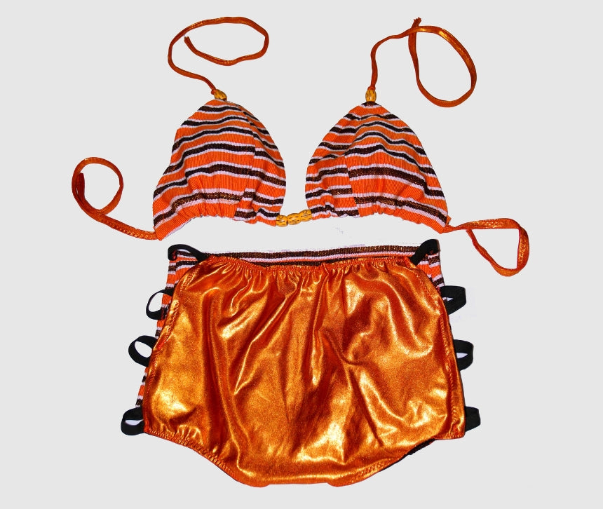 Maillot de bain FLEXY 2 pièces - TT Orangé