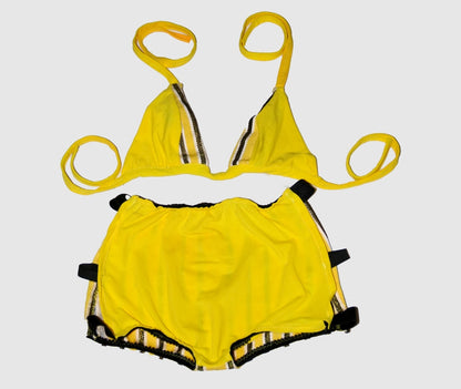 Maillot de bain FLEXY 2 pièces - TT Jaune