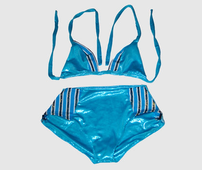 Maillot de bain 2 pièces - TT Bleu Turquoise