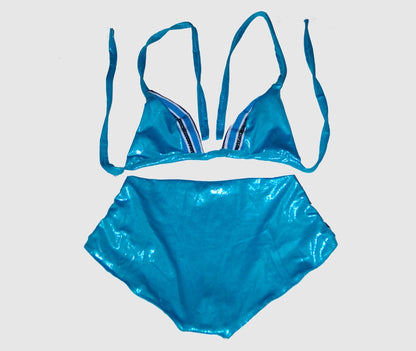 Maillot de bain 2 pièces - TT Bleu Turquoise