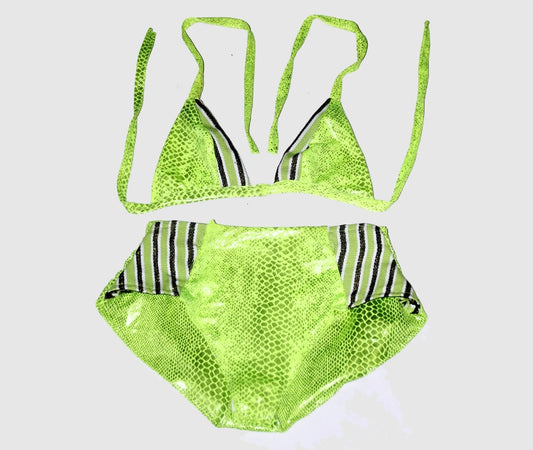 Maillot de bain 2 pièces - TT Vert Citron