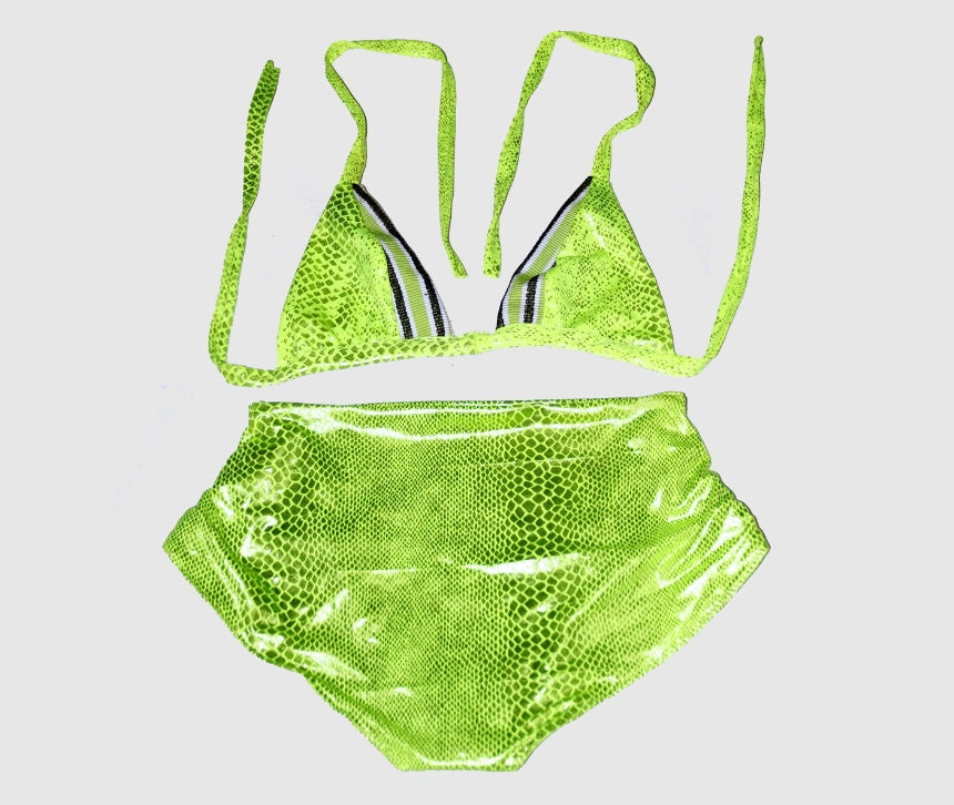 Maillot de bain 2 pièces - TT Vert Citron