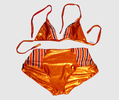 Maillot de bain 2 pièces - TT Orangé