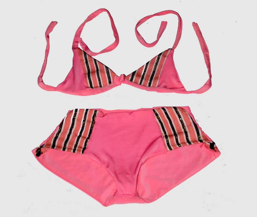 Maillot de bain 2 pièces - TT Rose Saumon