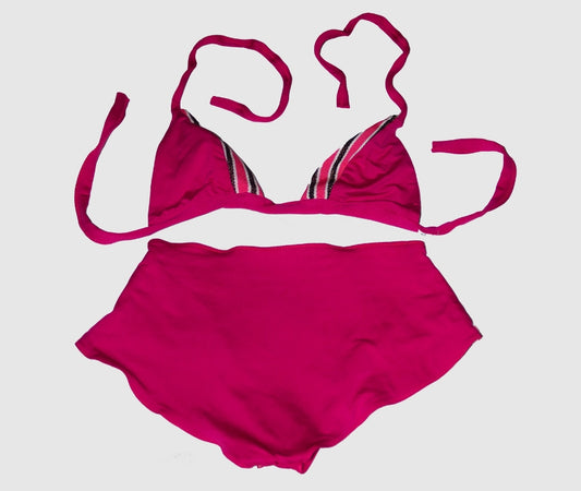 Maillot de bain 2 pièces - TT Rose Fuchsia