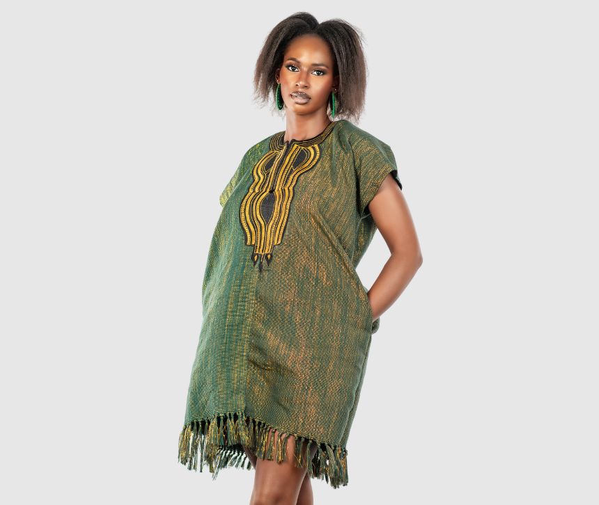 DD Robe SKINNY GOLD GREEN